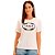 Camiseta Lança Perfume Baby Look Pr25 Off White Feminino - Imagem 1