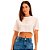 Camiseta Cropped Lança Perfume Pr25 Off White Feminino - Imagem 1