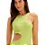 Vestido Easy Lança Perfume Super Midi Pr25 Verde Feminino - Imagem 3