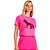 Camiseta Acostamento Fashion In24b Rosa Fuchsia Feminino - Imagem 1