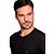 Camiseta Aramis Friso na Gola Ve25 Preto Masculino - Imagem 3