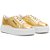 Tênis Easy Lança Perfume Frequencia Pr25 Dourado Feminino - Imagem 2