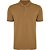 Camisa Polo Individual Slim Fit In24 Marrom Claro Masculino - Imagem 1