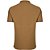 Camisa Polo Individual Slim Fit In24 Marrom Claro Masculino - Imagem 2