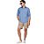 Camisa Aramis Slim Ve25 Azul Celeste Masculino - Imagem 4