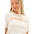 Camiseta Easy Lança Perfume Babylook Pr25 Off White Feminino - Imagem 3