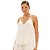 Blusa Easy Lança Perfume De Alças Pr25 Off White Feminino - Imagem 1