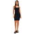 Vestido Curto Easy Lança Perfume Zip Pr25 Preto Feminino - Imagem 1