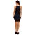 Vestido Curto Easy Lança Perfume Zip Pr25 Preto Feminino - Imagem 2
