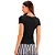 Blusa Canelada Lança Perfume Basic Pr25 Preto Feminino - Imagem 2