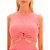 Vestido Curto Lança Perfume Canelado Pr25 Rosa Feminino - Imagem 3