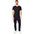 Camiseta Colcci Slim Básica Bordada Pr25 Preto Masculino - Imagem 3