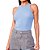 Regata Canelada Colcci Slim Pr25 Azul Feminino - Imagem 1