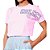 Camiseta Colcci Comfort Pr25 Rosa Feminino - Imagem 1