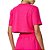 Camiseta Cropped Colcci Iconic Pr25 Rosa Deep Pink Feminino - Imagem 2
