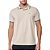 Camisa Polo Colcci 2 Lines Pr25 Bege Taupe Masculino - Imagem 1
