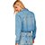 Jaqueta Jeans Acostamento Shine Pr25 Azul Feminino - Imagem 2