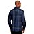 Camisa Slim Aramis Tricoline Xadrez Ve25 Marinho Masculino - Imagem 2