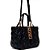 Bolsa Tote Lança Perfume Matelasse Pr25 Preto Feminino - Imagem 1