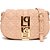 Bolsa Crossbody Lança Perfume Matelase Pr25 Bege Feminino - Imagem 3