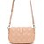 Bolsa Crossbody Lança Perfume Matelase Pr25 Bege Feminino - Imagem 2
