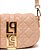 Bolsa Crossbody Lança Perfume Matelase Pr25 Bege Feminino - Imagem 4