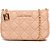 Bolsa Crossbody Lança Perfume Matelasse Pr25 Bege Feminino - Imagem 3
