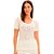 Blusa Lança Perfume Tricot Signature Pr25 Off White Feminino - Imagem 1