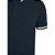 Camisa Polo Individual Listrada Slim In24 Marinho Masculino - Imagem 3