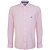 Camisa Slim Dudalina Tricoline In24 Rosa Claro Masculino - Imagem 1