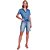 Camisa Jeans Dudalina Essentials In24 Azul Claro Feminino - Imagem 4