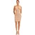 Vestido Curto Easy Lança Perfume Alça Pr25 Bege Feminino - Imagem 3