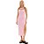 Vestido Easy Lança Perfume Super Midi Pr25 Rosa Feminino - Imagem 1