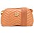 Bolsa Crossbody Lança Perfume Matelasse Pr25 Marrom Feminino - Imagem 3