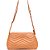 Bolsa Crossbody Lança Perfume Matelasse Pr25 Marrom Feminino - Imagem 6