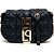 Bolsa Crossbody Lança Perfume Matelasse Pr25a Preto Feminino - Imagem 3