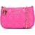 Bolsa Crossbody Lança Perfume Matelasse Pr25 Rosa Feminino - Imagem 3