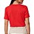 Camiseta Colcci Relevo Pr25 Vermelho Life Feminino - Imagem 2