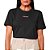 Camiseta Colcci Relevo Pr25 Preto Feminino - Imagem 1