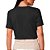 Camiseta Colcci Relevo Pr25 Preto Feminino - Imagem 2