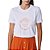 Camiseta Colcci Vibes Pr25 Branco Feminino - Imagem 1