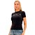 Camiseta Lança Perfume Baby Look Name Pr25 Preto Feminino - Imagem 1