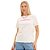 Camiseta Easy Lança Perfume Oversize Pr25 Off White Feminino - Imagem 1