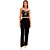 Blusa Lança Perfume Bordada Pr25 Preto Feminino - Imagem 4