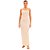 Vestido Canelado Lança Perfume Mid Pr25 Off White Feminino - Imagem 1