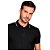 Camisa Polo Aramis 4 Frisos Ve25 Preto e Cinza Masculino - Imagem 3