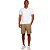 Camisa Polo Aramis 4 Frisos Ve25 Branco e Cinza Masculino - Imagem 4