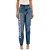 Calça Jeans Easy Lança Perfume Reta Sh Pr25 Azul Feminino - Imagem 1
