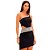 Vestido Lança Perfume Ombro Único Pr25 Preto Feminino - Imagem 1