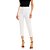 Calça Lança Perfume Capri Super High Pr25 Off White Feminino - Imagem 1